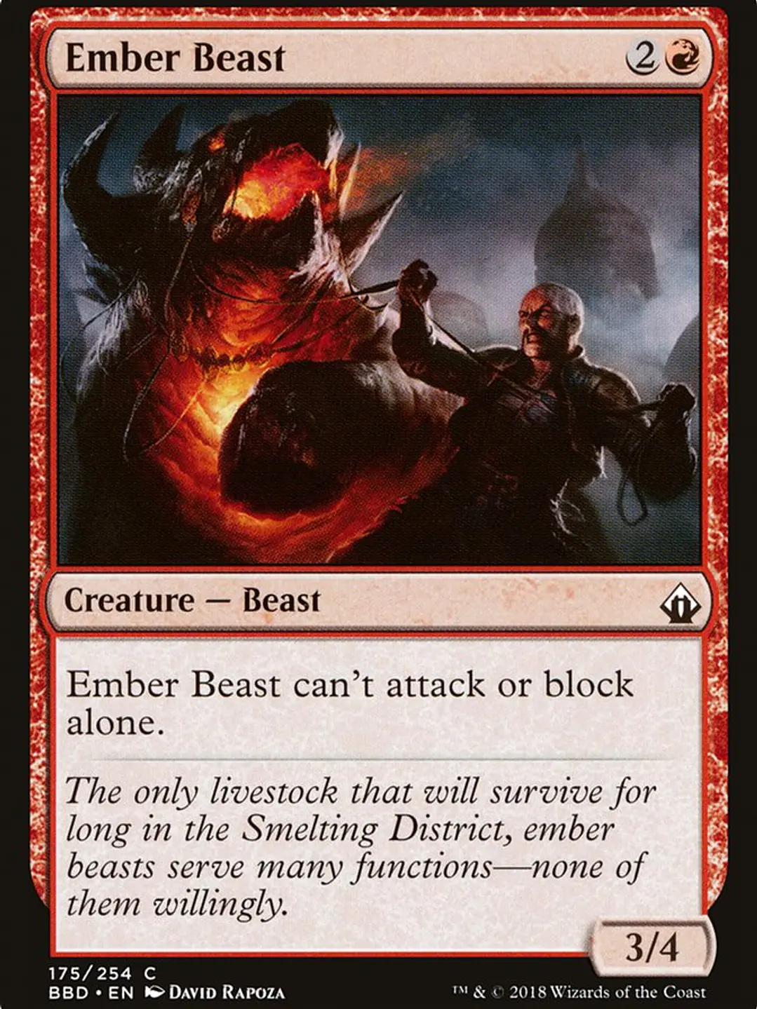Ember Beast (Battlebond) 1