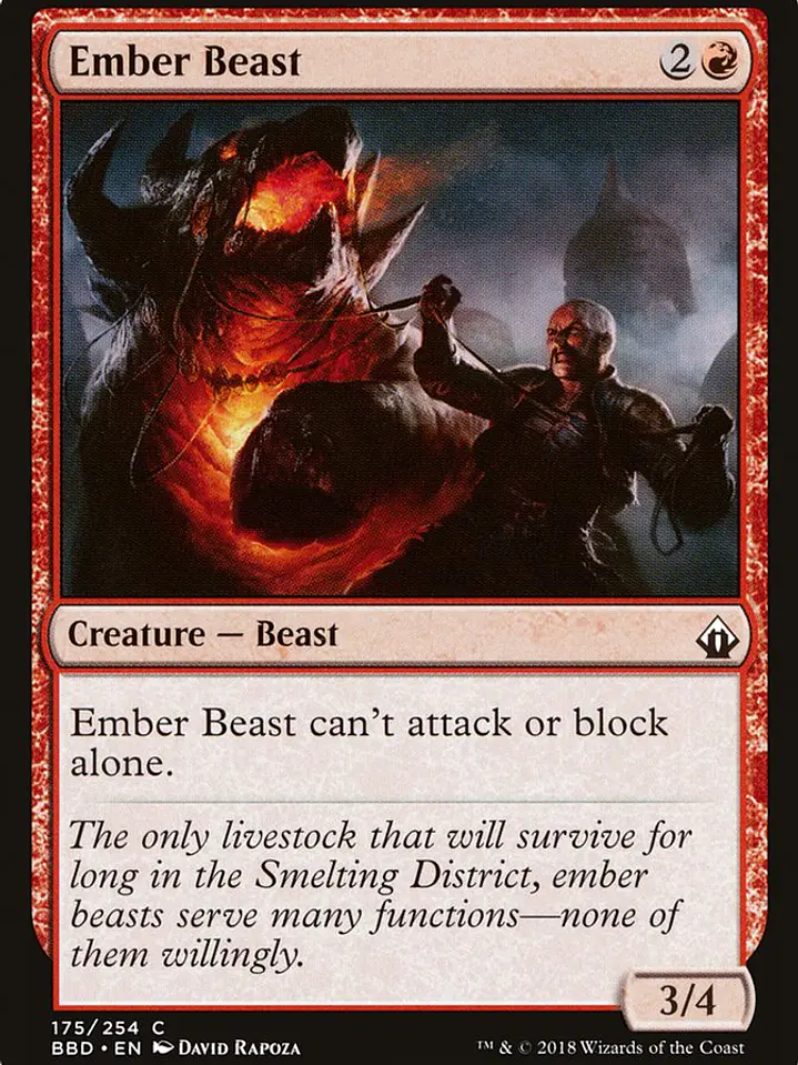 Ember Beast (Battlebond) 1