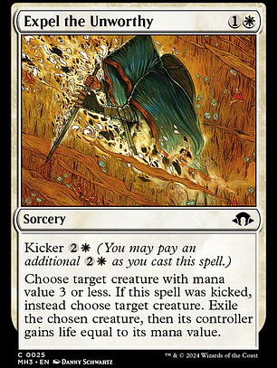 Expel the Unworthy (Modern Horizons 3)