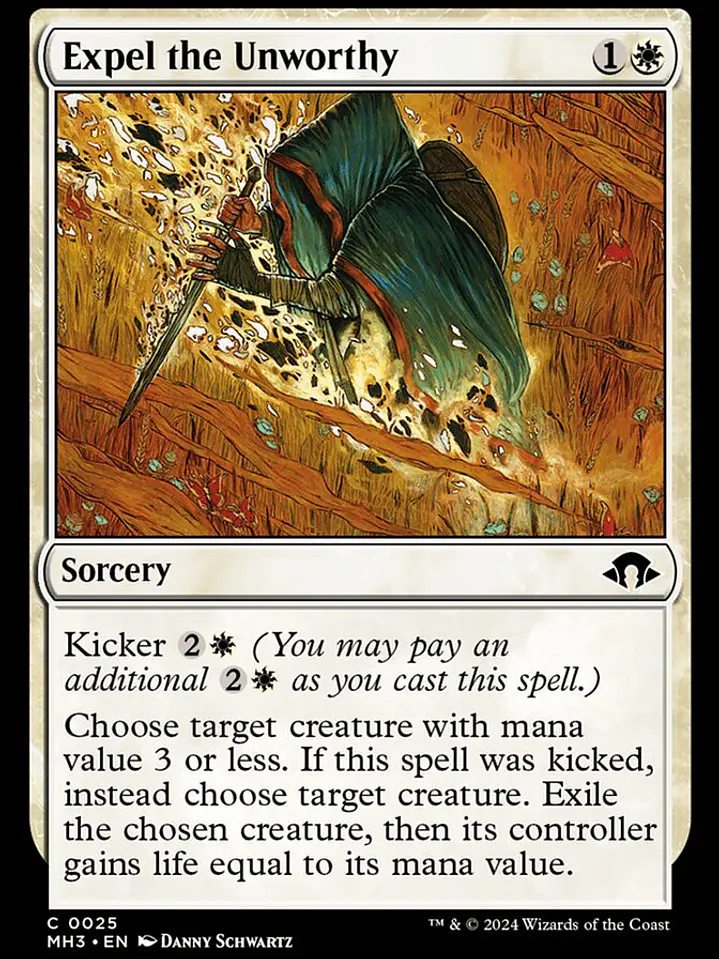 Expel the Unworthy (Modern Horizons 3) 1