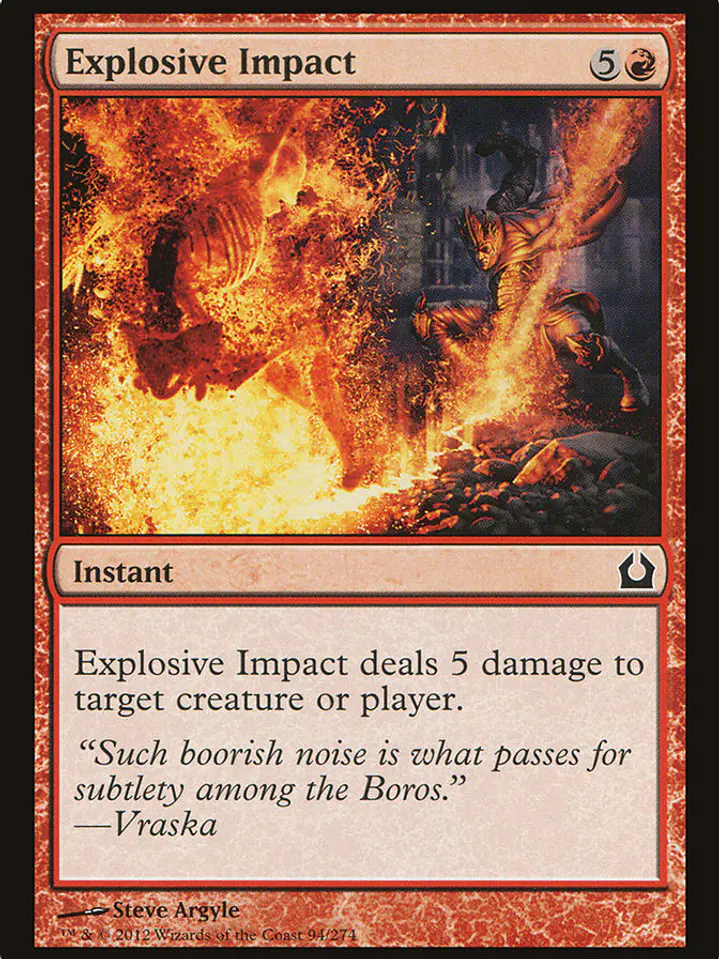 Explosive Impact (Return to Ravnica) 1