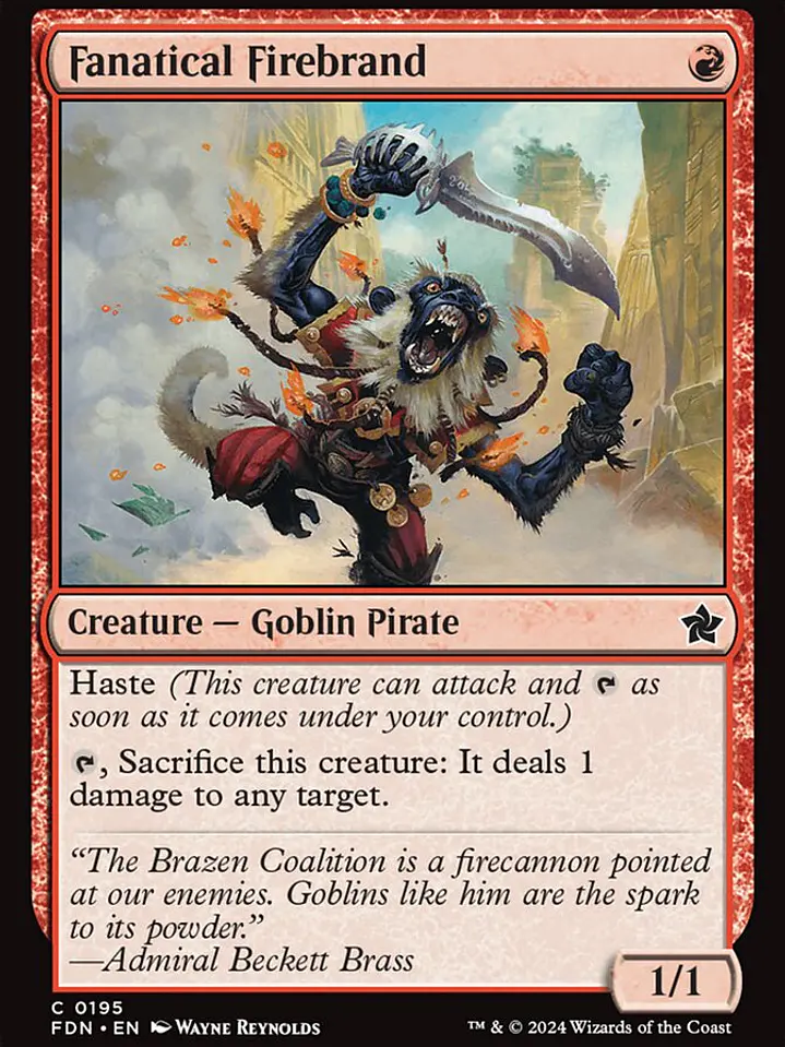 Fanatical Firebrand (Foundations) 1