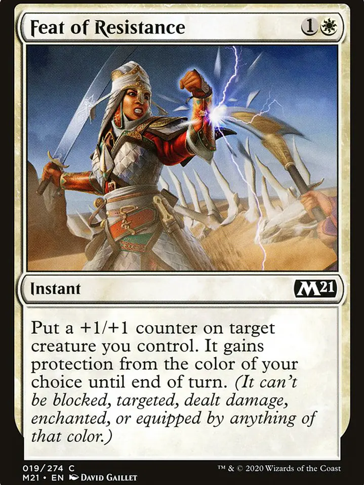 Feat of Resistance (Core Set 2021) 1