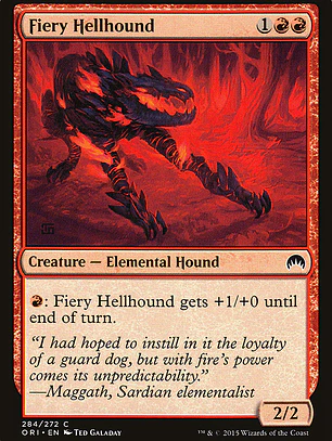 Fiery Hellhound (Magic Origins)