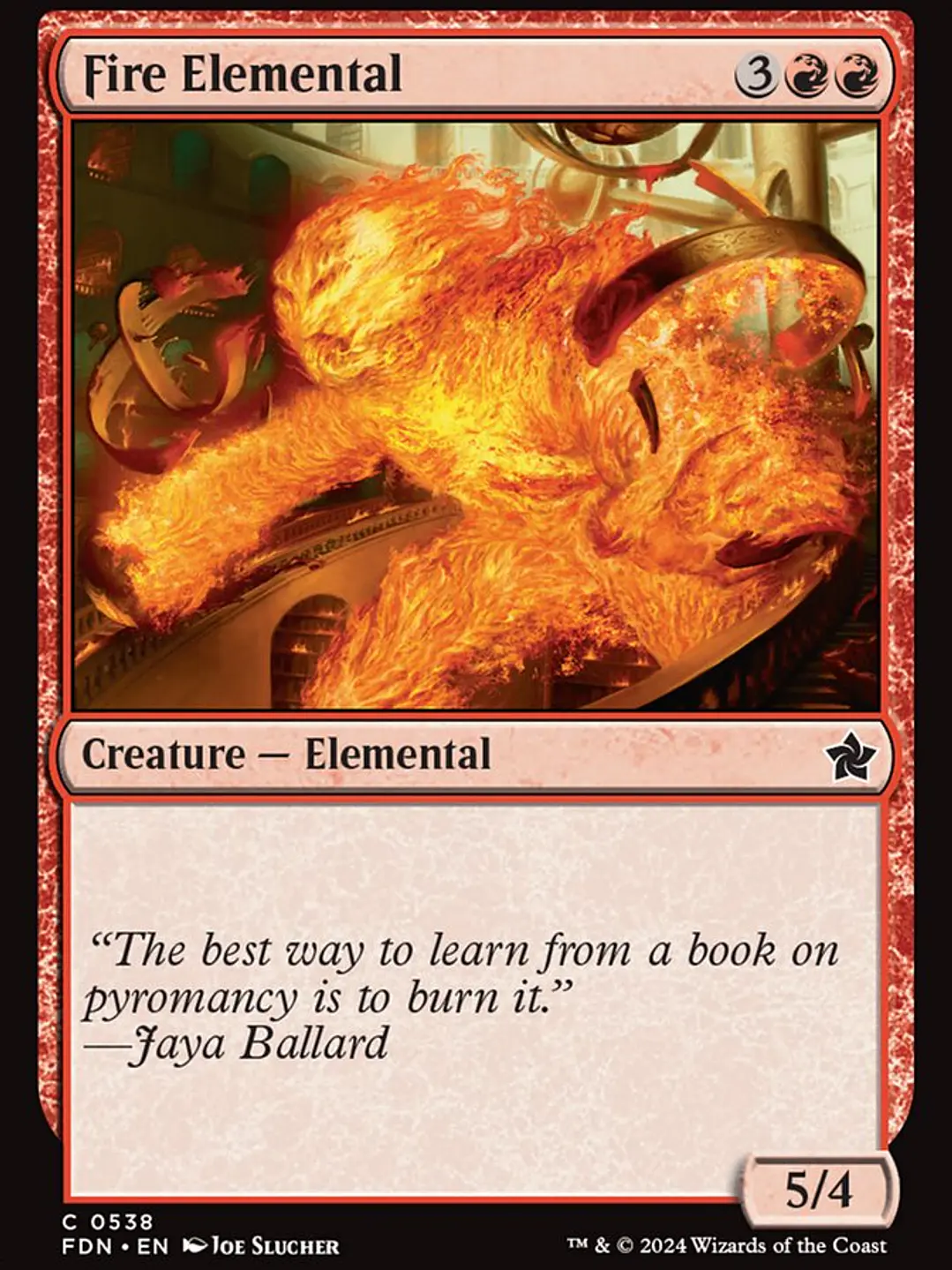 Fire Elemental (Foundations) 1