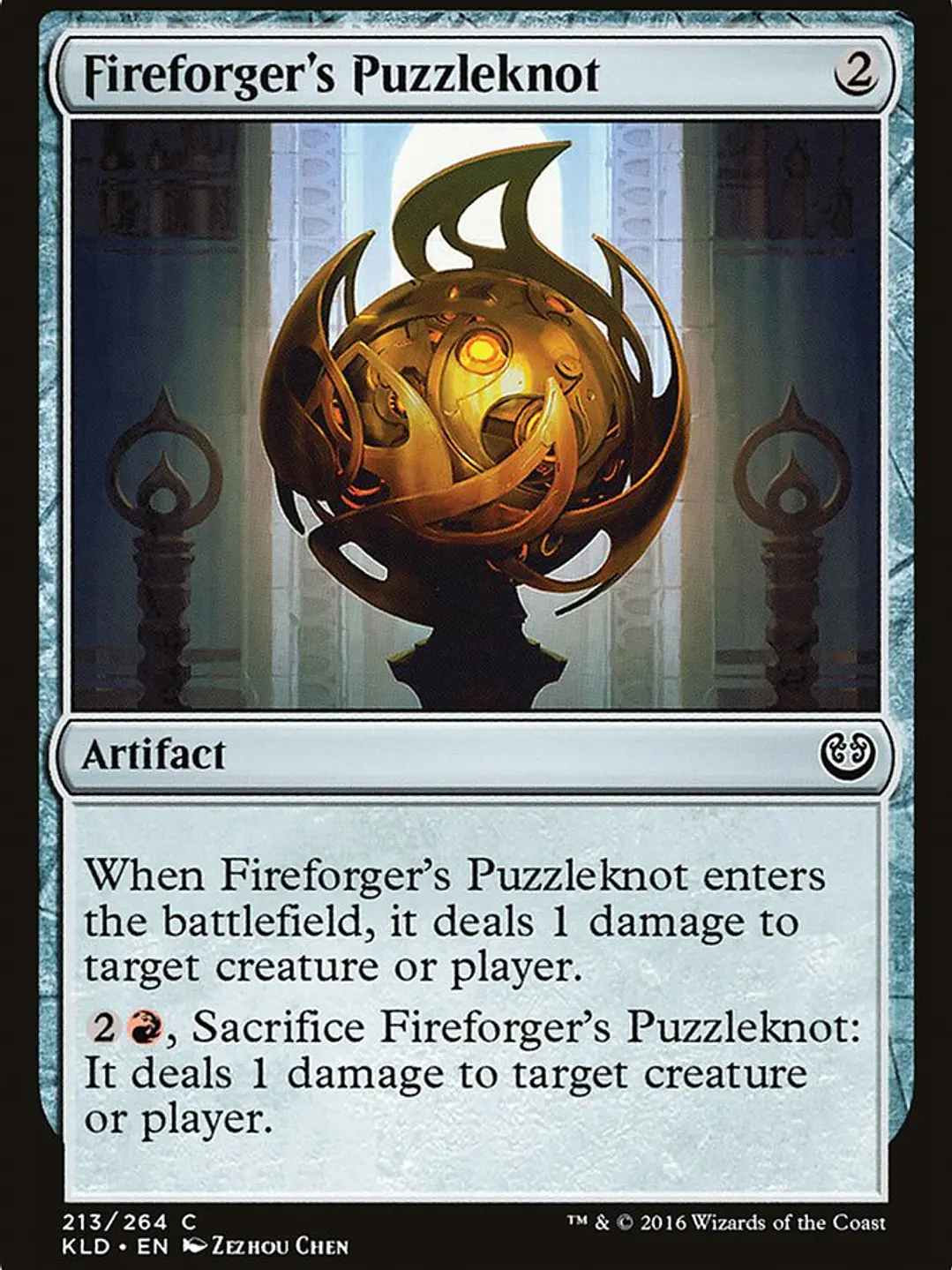 Fireforger's Puzzleknot (Kaladesh) 1