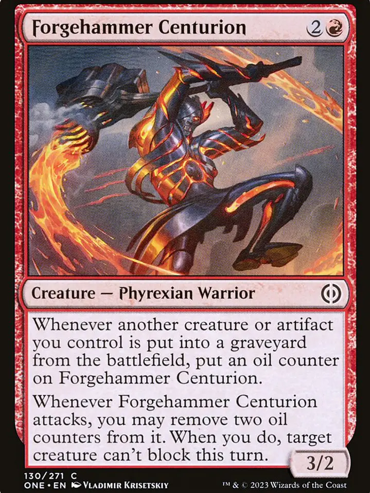 Forgehammer Centurion (Phyrexia: All Will Be One) 1