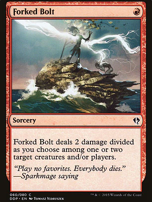 Forked Bolt (Duel Decks: Zendikar vs. Eldrazi)