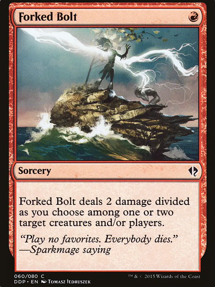 Forked Bolt (Duel Decks: Zendikar vs. Eldrazi) 1