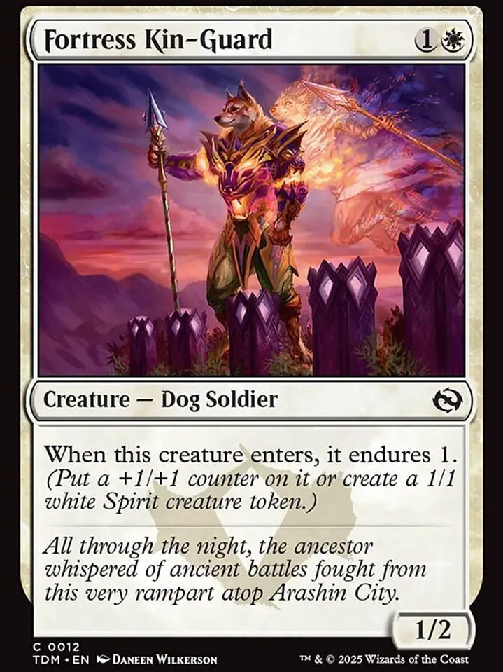 Fortress Kin-Guard (Tarkir: Dragonstorm) 1