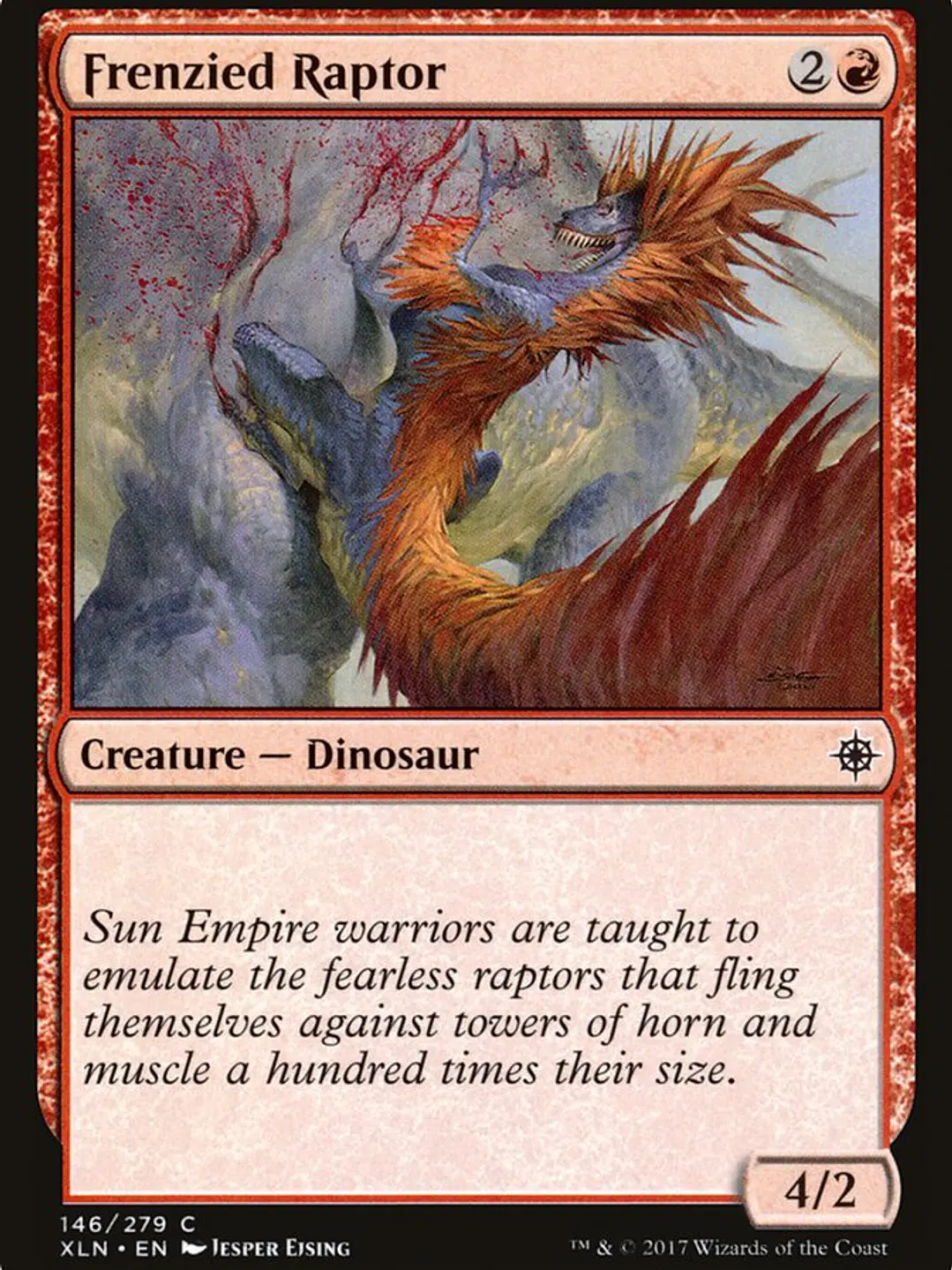 Frenzied Raptor (Ixalan) 1