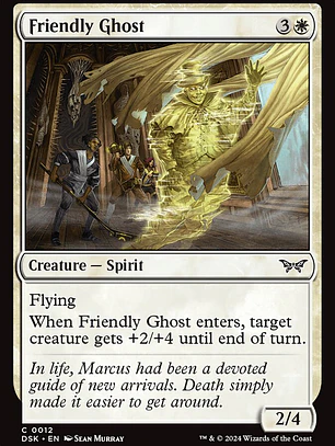 Friendly Ghost (Duskmourn: House of Horror)
