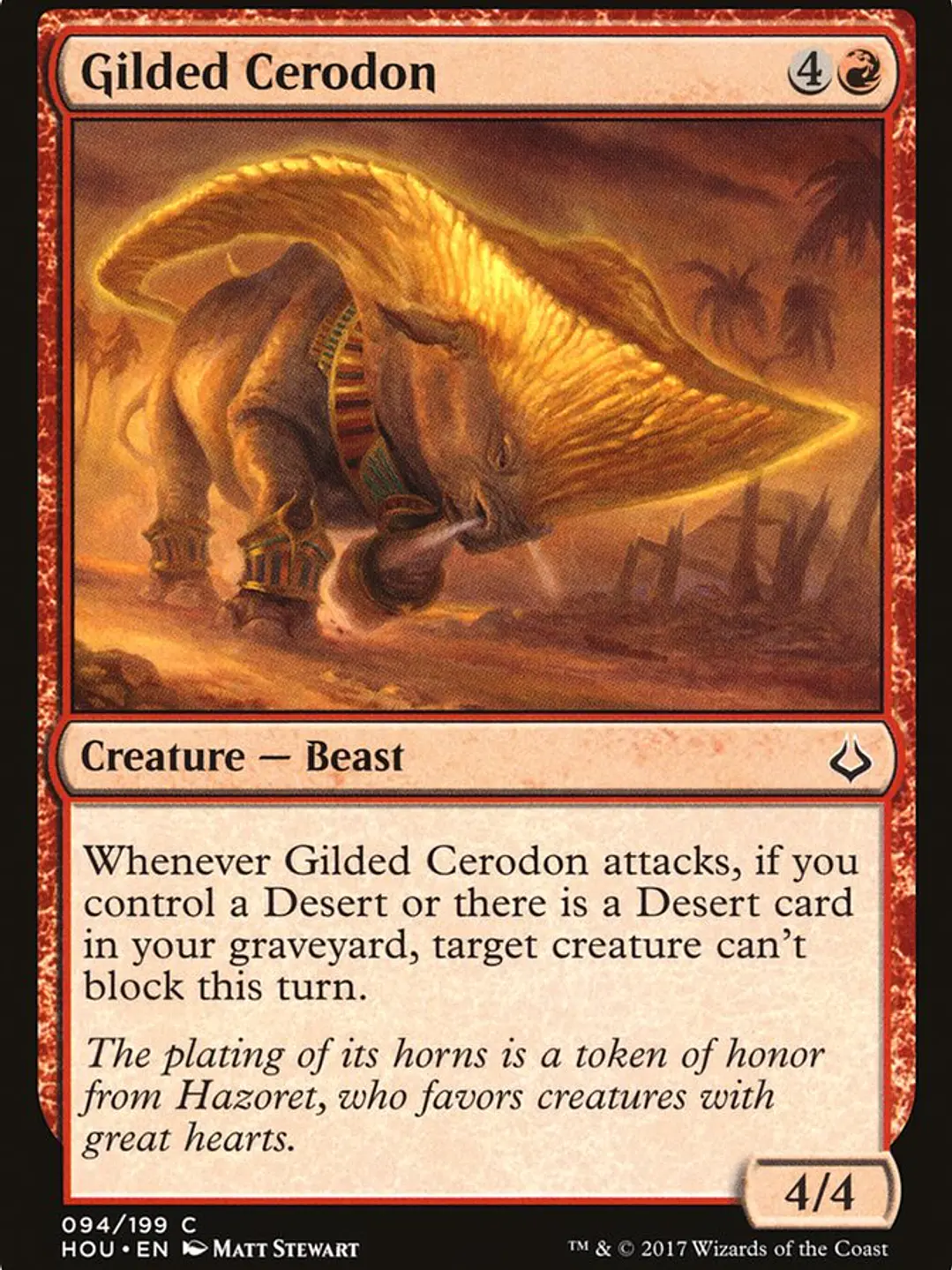 Gilded Cerodon (Hour of Devastation) 1