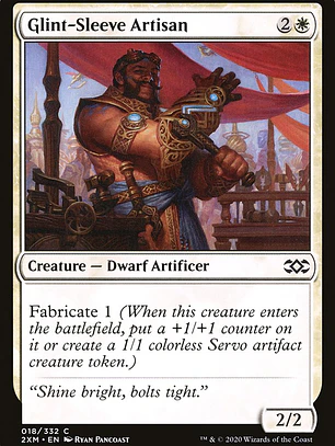 Glint-Sleeve Artisan (Double Masters)