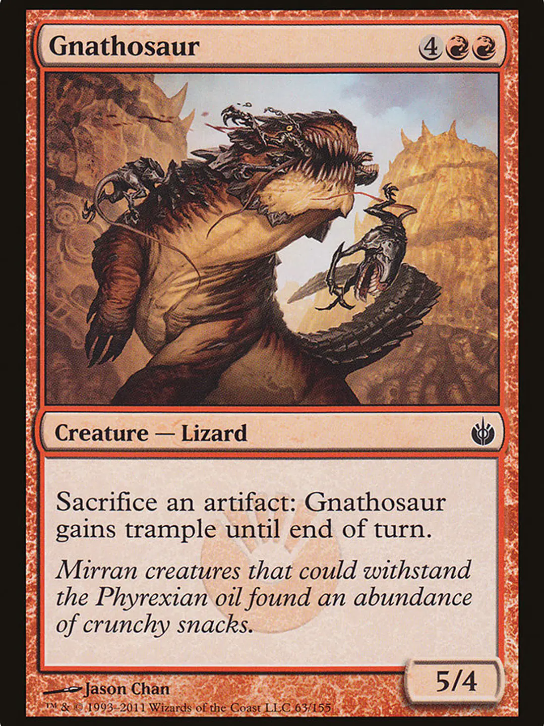 Gnathosaur (Mirrodin Besieged) 1