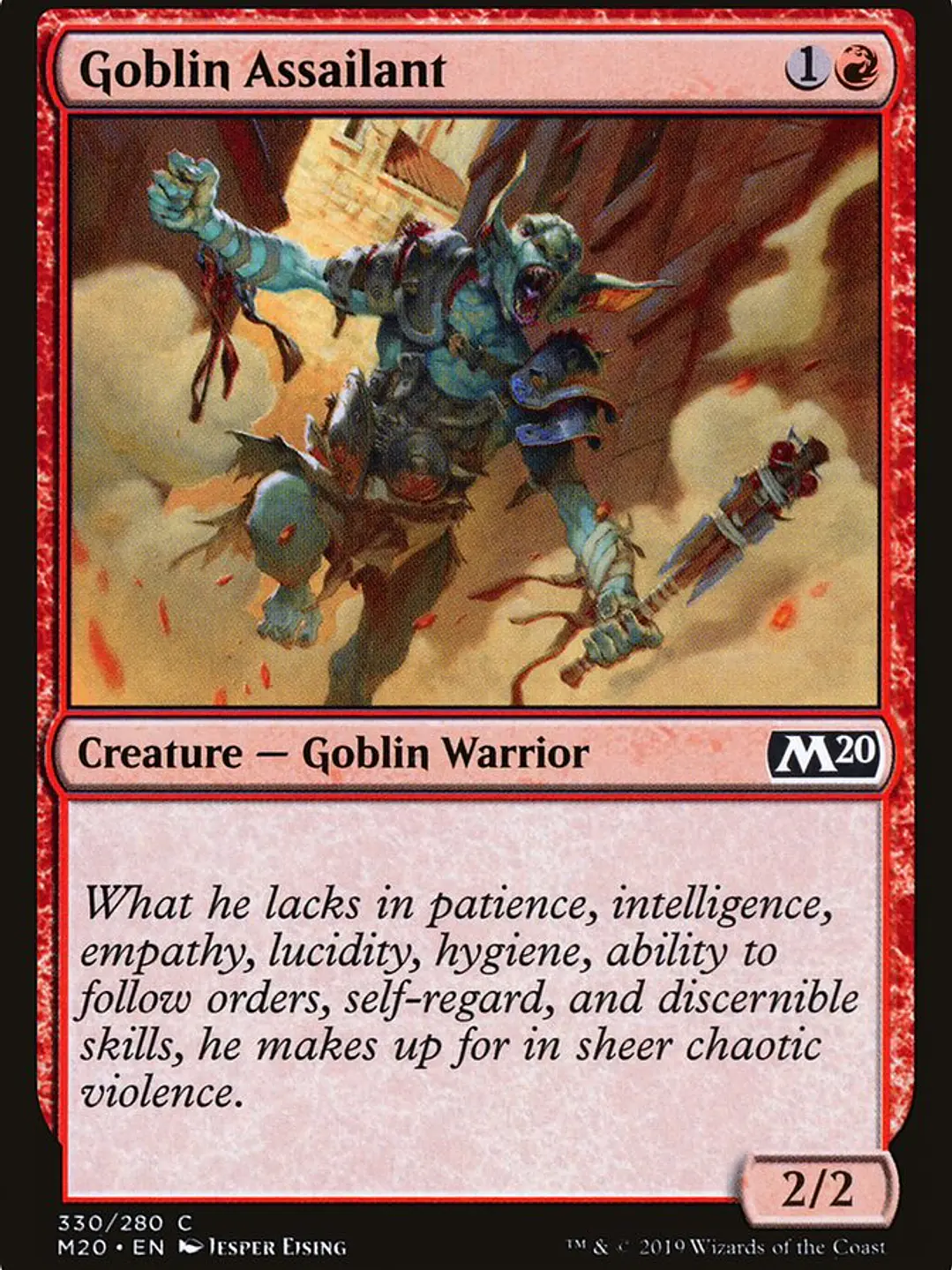 Goblin Assailant (Core Set 2020) 1