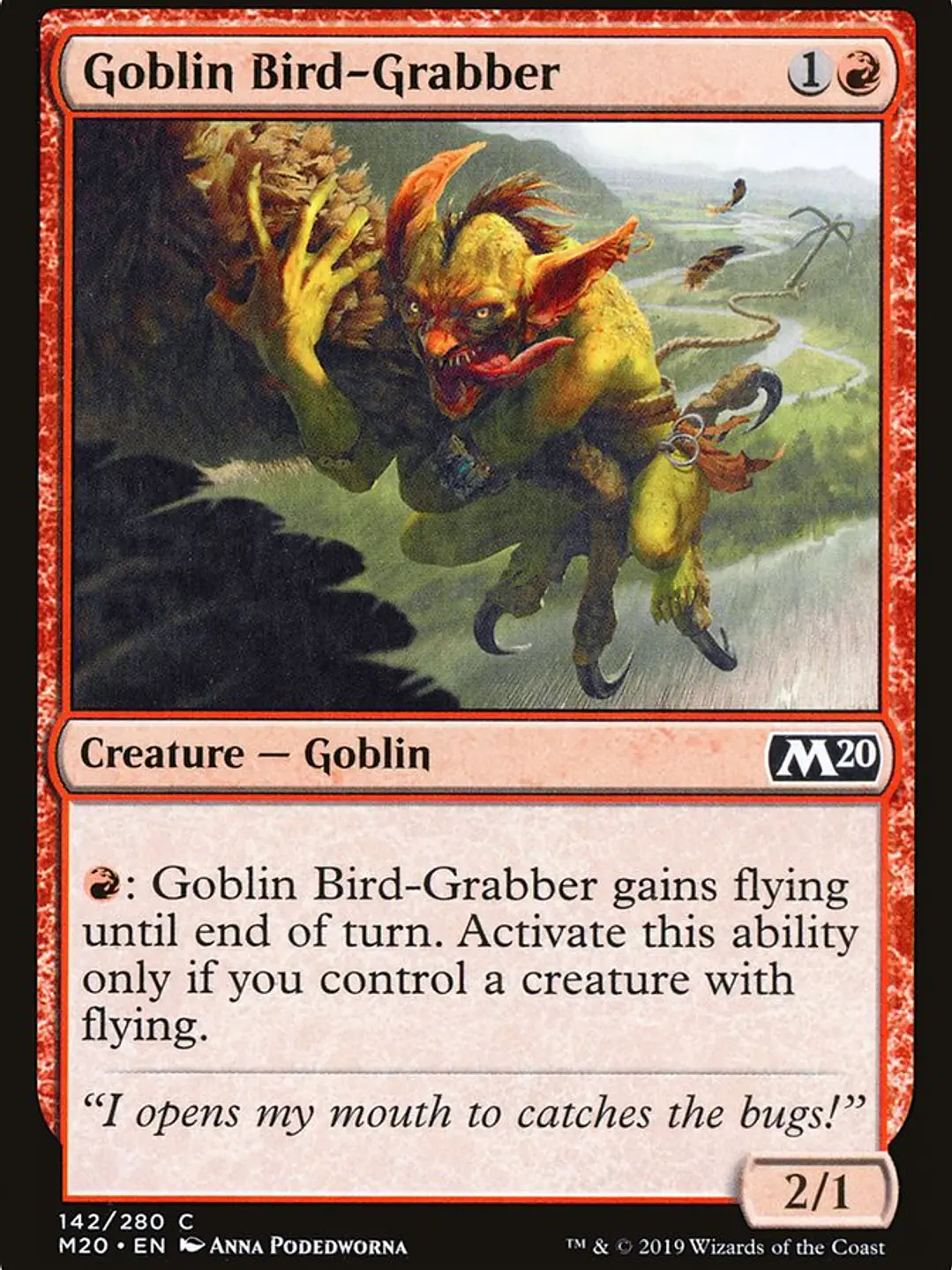 Goblin Bird-Grabber (Core Set 2020) 1