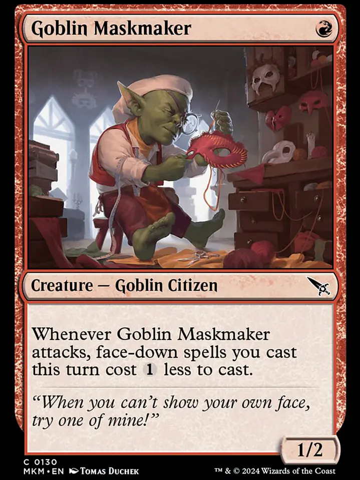 Goblin Maskmaker (Murders at Karlov Manor) 1