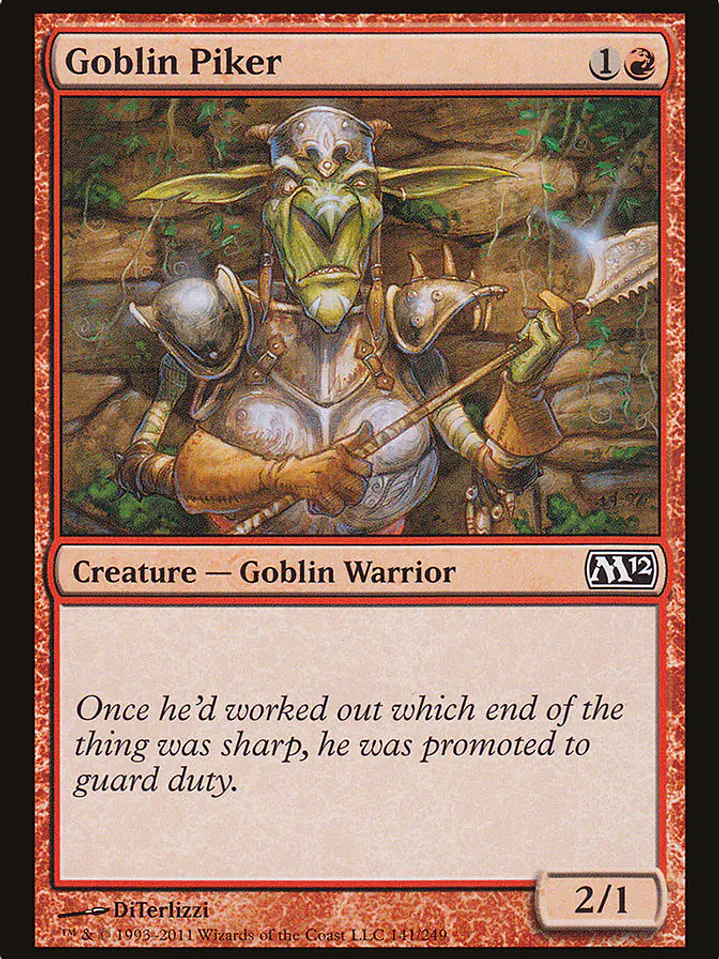 Goblin Piker (Magic 2012) 1