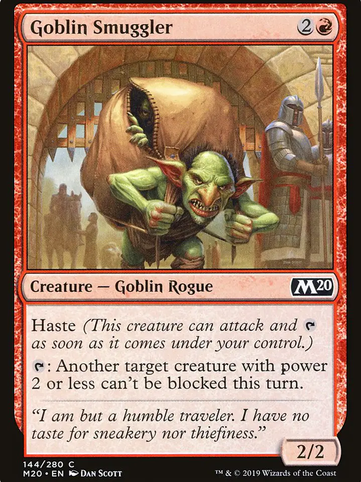 Goblin Smuggler (Core Set 2020) 1