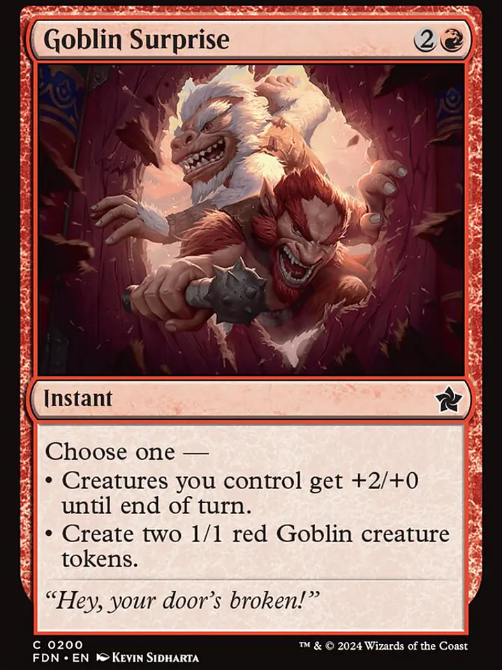 Goblin Surprise (Foundations) 1