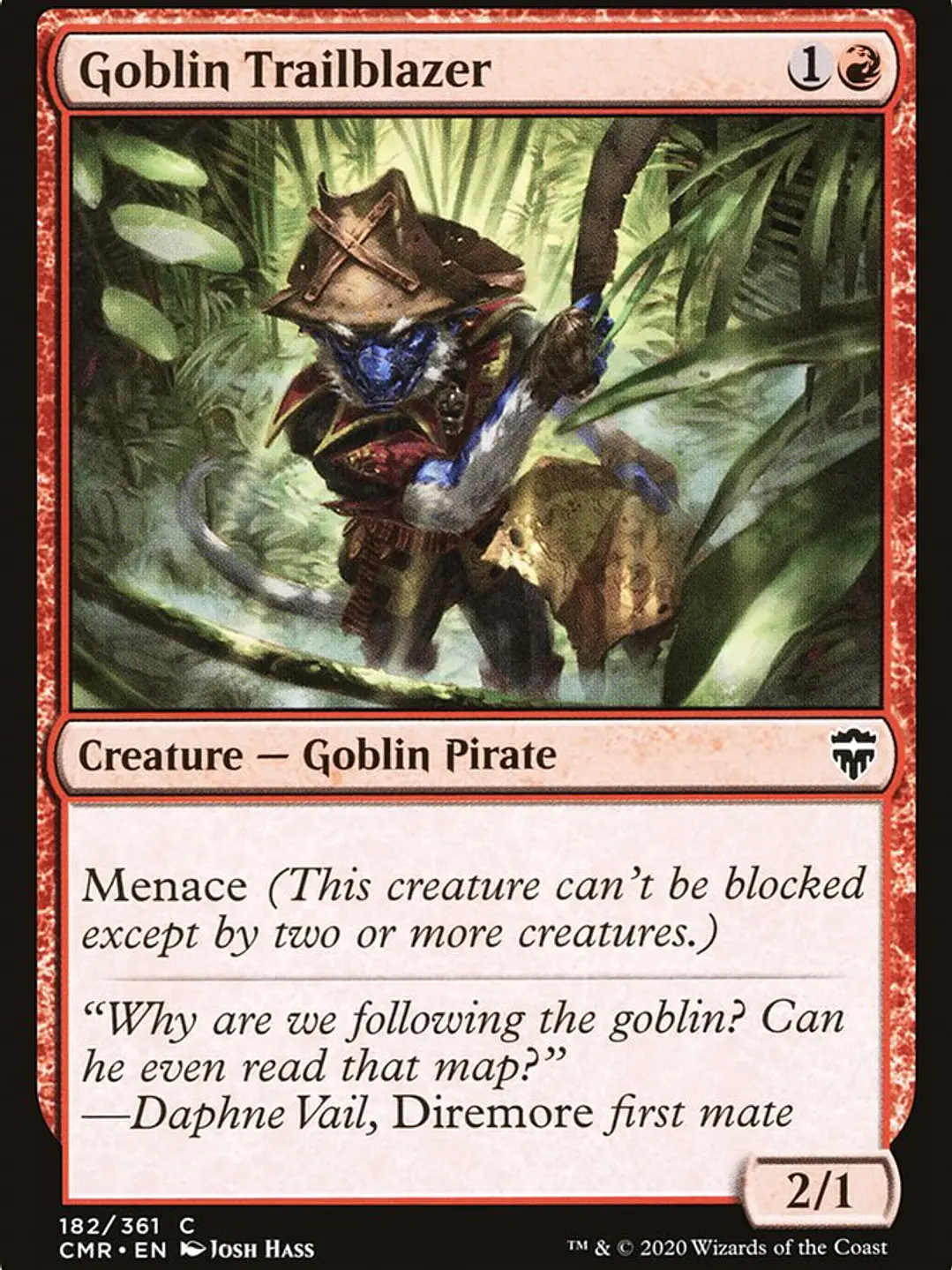 Goblin Trailblazer (Commander Legends) 1