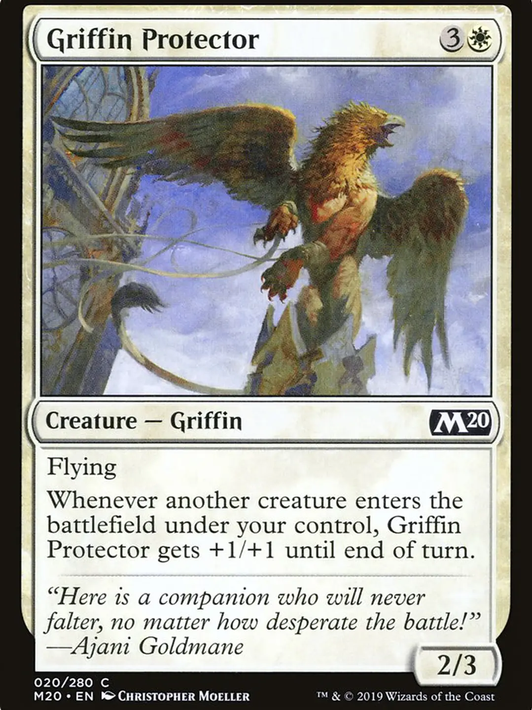 Griffin Protector (Core Set 2020) 1