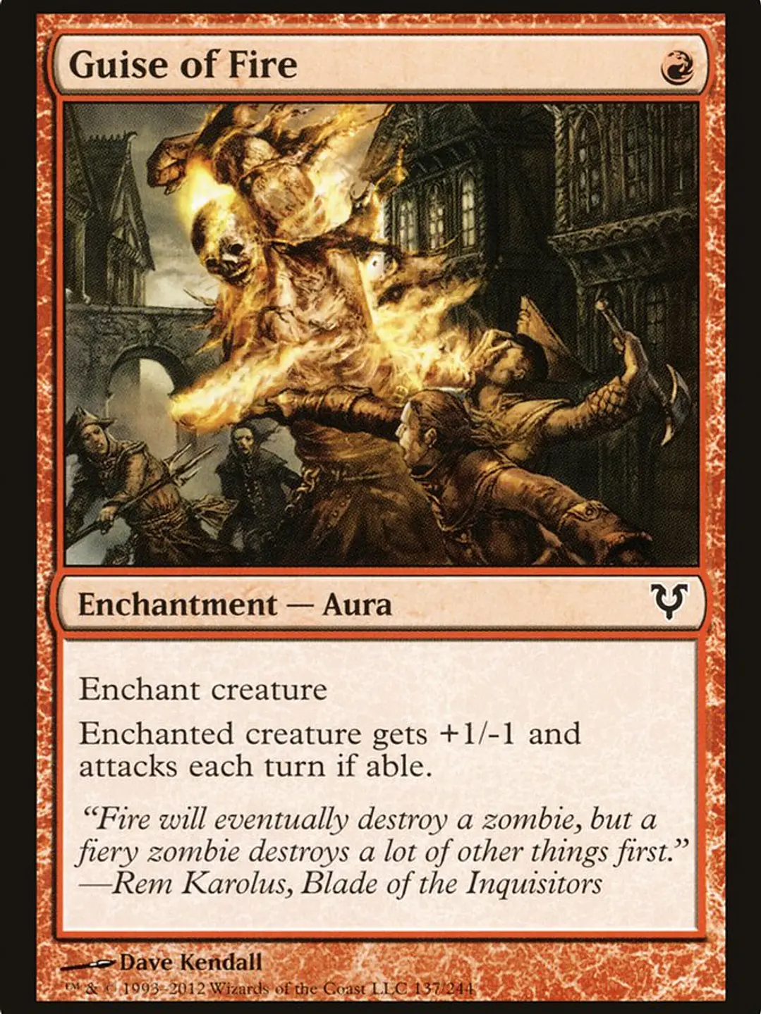 Guise of Fire (Avacyn Restored) 1