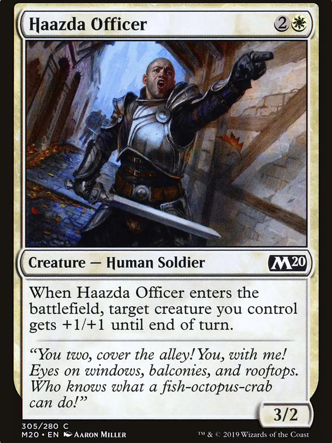 Haazda Officer (Core Set 2020) 1