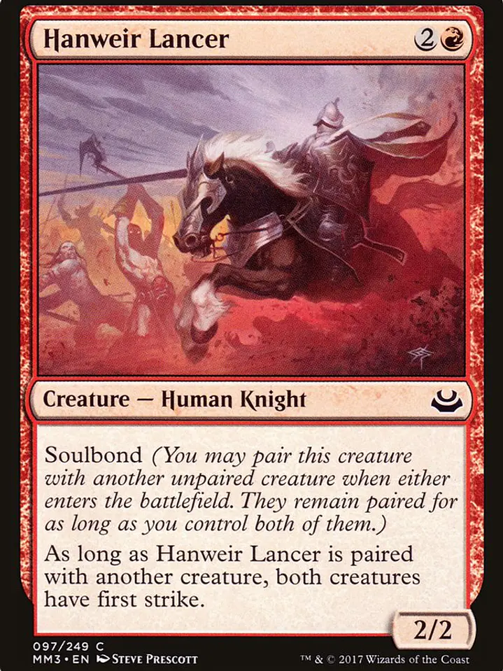 Hanweir Lancer (Modern Masters 2017) 1