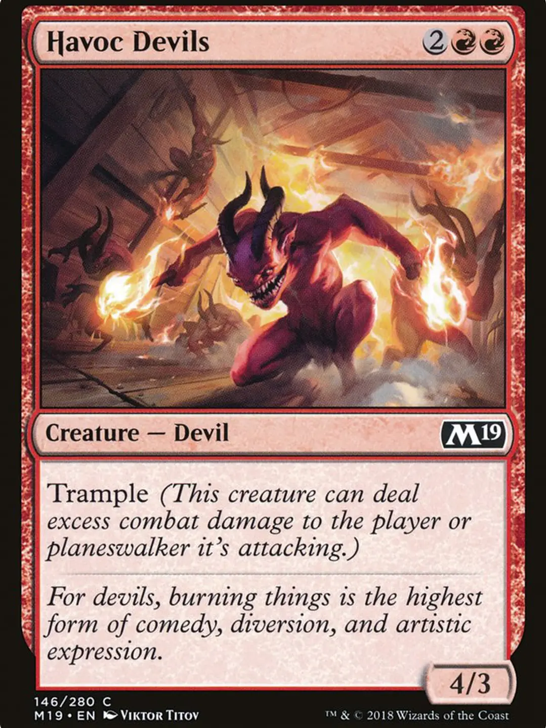 Havoc Devils (Core Set 2019) 1