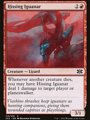 Hissing Iguanar (Double Masters 2022)