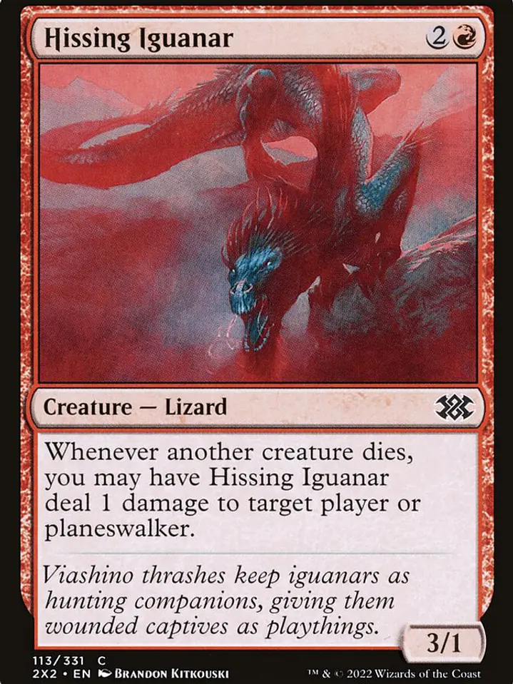 Hissing Iguanar (Double Masters 2022) 1
