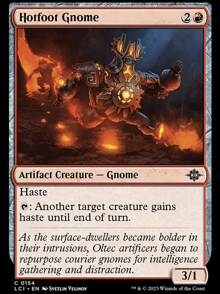 Hotfoot Gnome (The Lost Caverns of Ixalan) 1