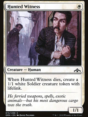 Hunted Witness (Guilds of Ravnica)