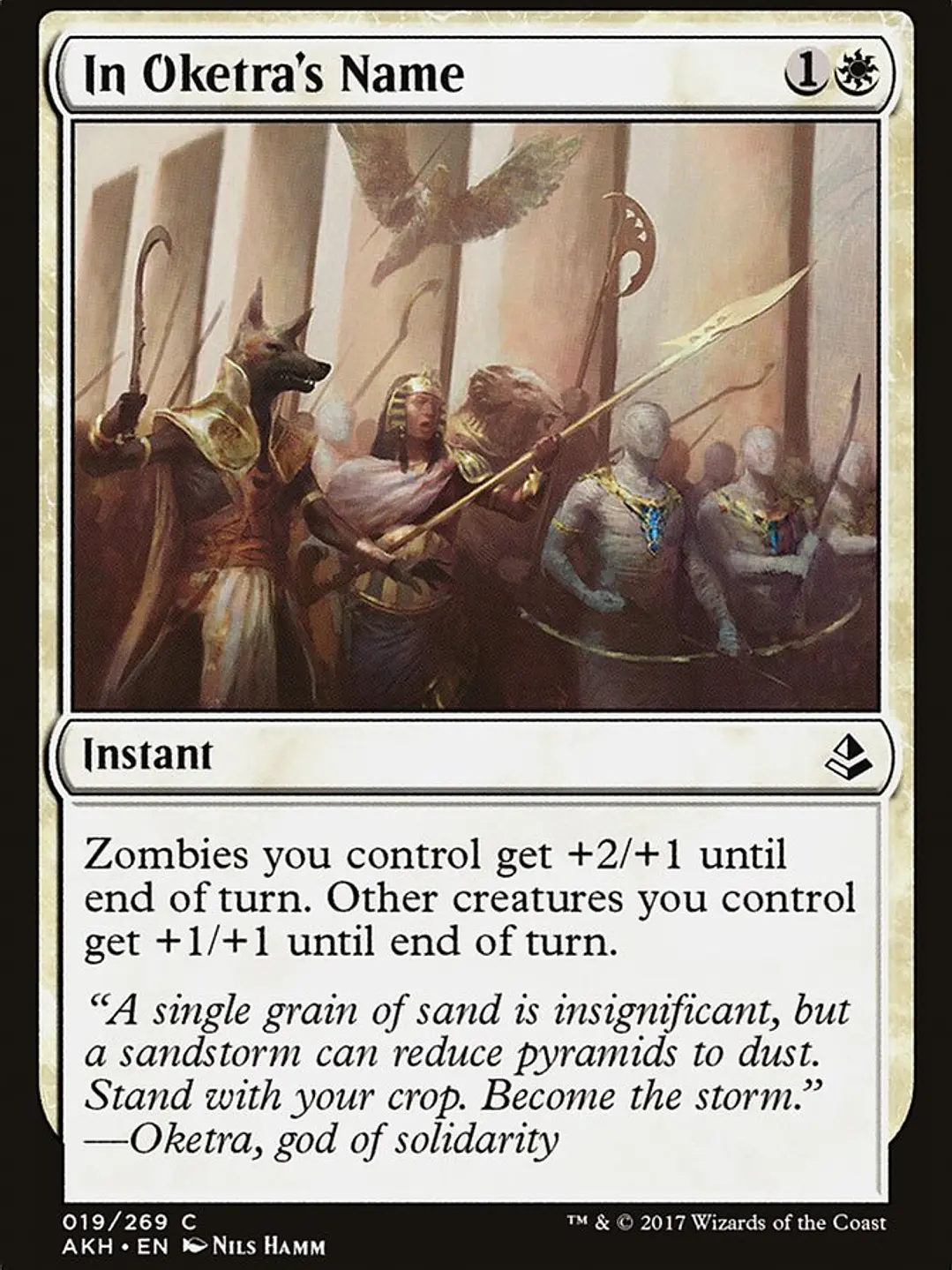 In Oketra's Name (Amonkhet) 1
