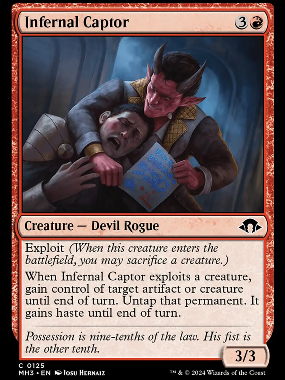 Infernal Captor (Modern Horizons 3) 1