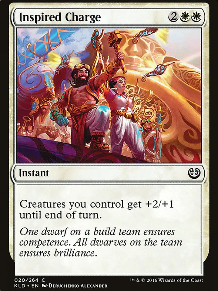 Inspired Charge (Kaladesh) 1
