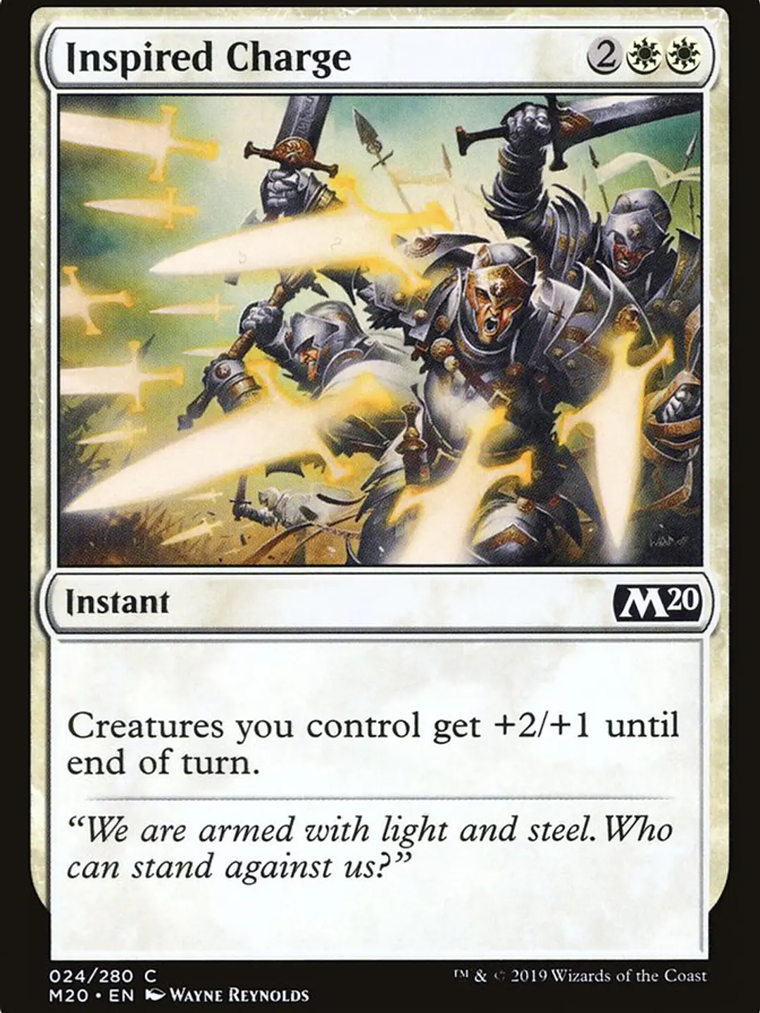 Inspired Charge (Core Set 2020) 1