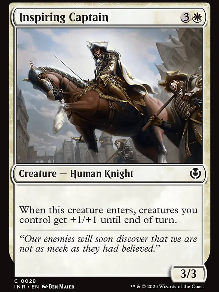 Inspiring Captain (Innistrad Remastered) 1