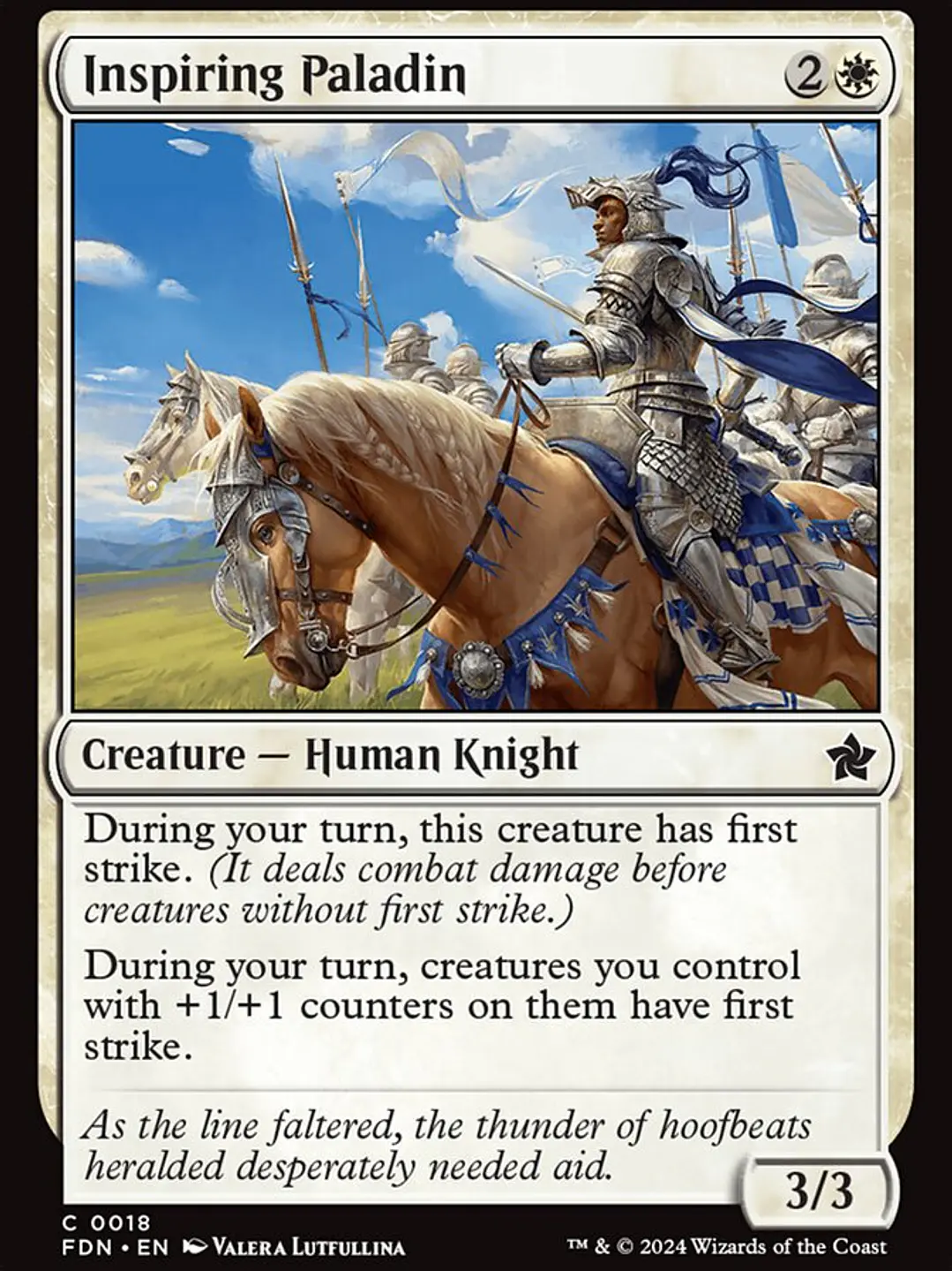 Inspiring Paladin (Foundations) 1