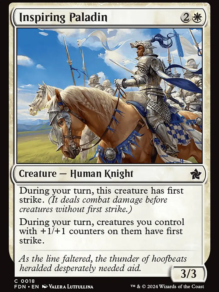 Inspiring Paladin (Foundations) 1