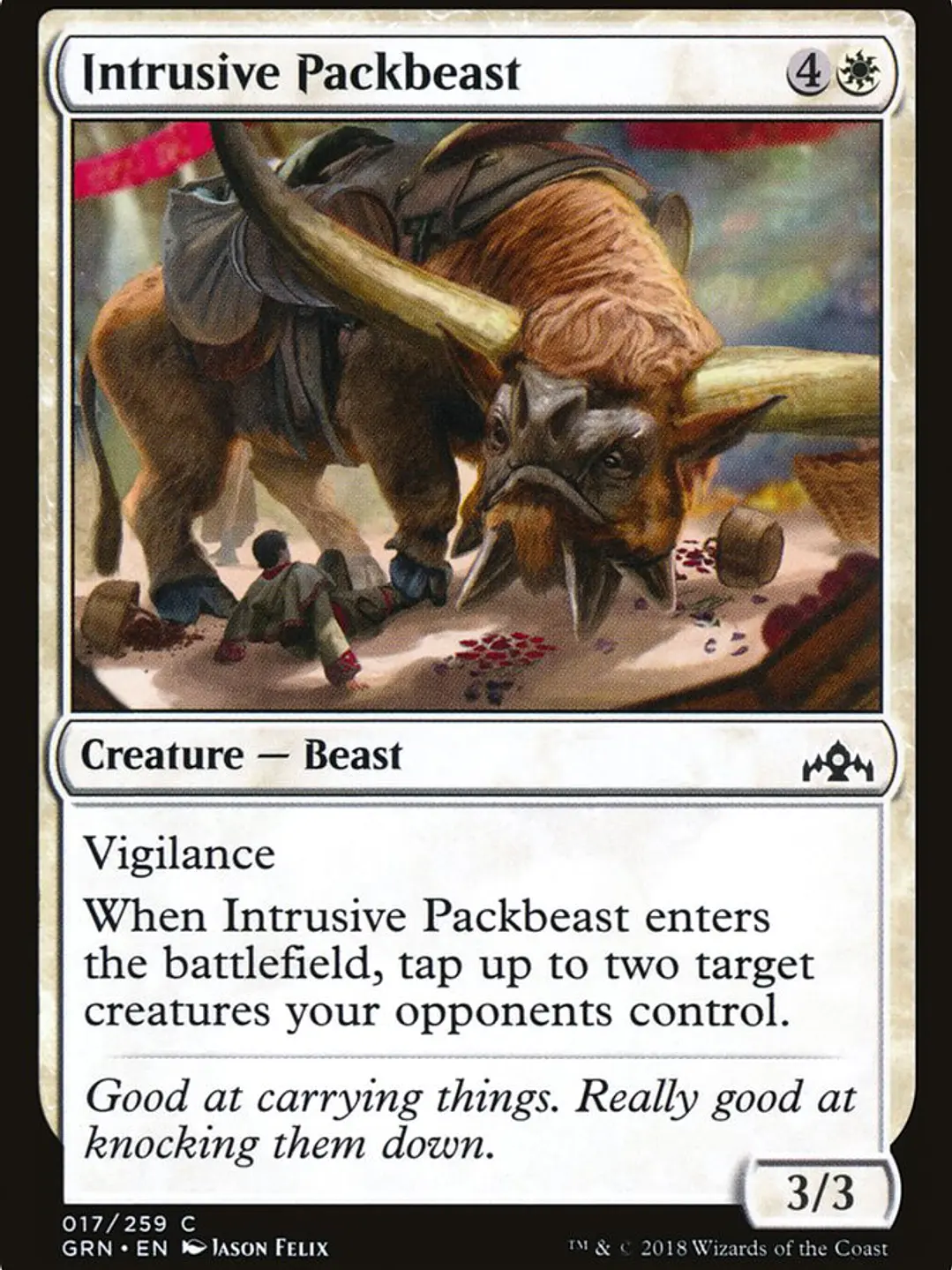Intrusive Packbeast (Guilds of Ravnica) 1