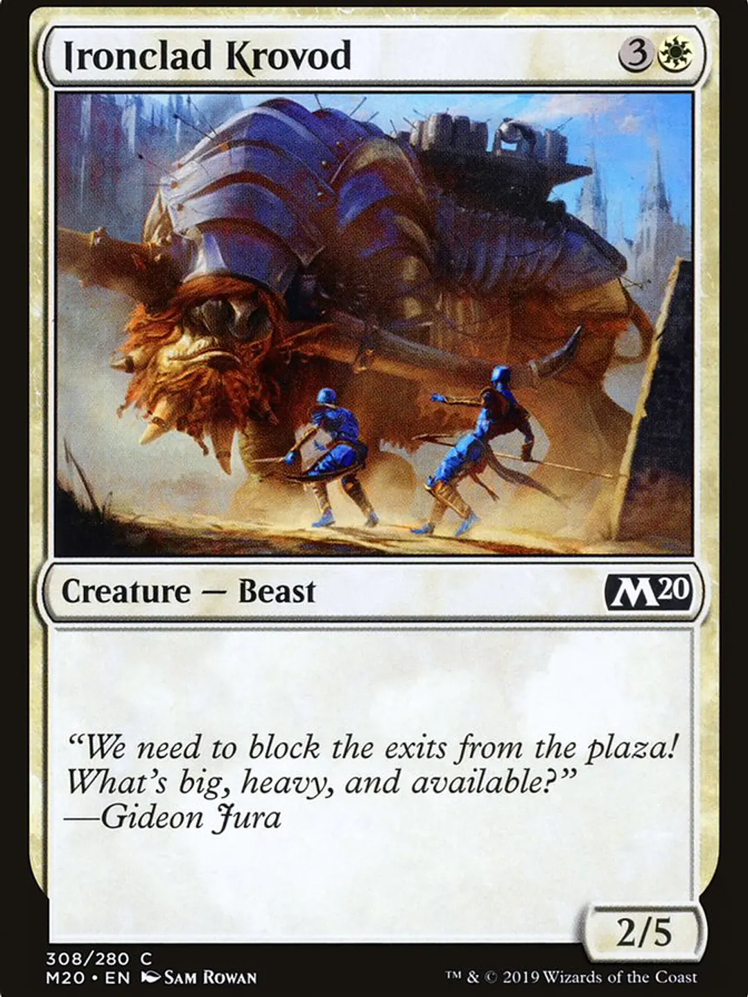 Ironclad Krovod (Core Set 2020) 1