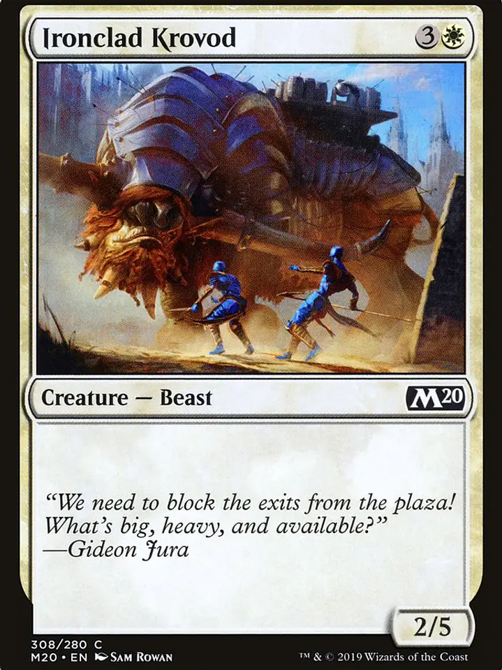 Ironclad Krovod (Core Set 2020) 1
