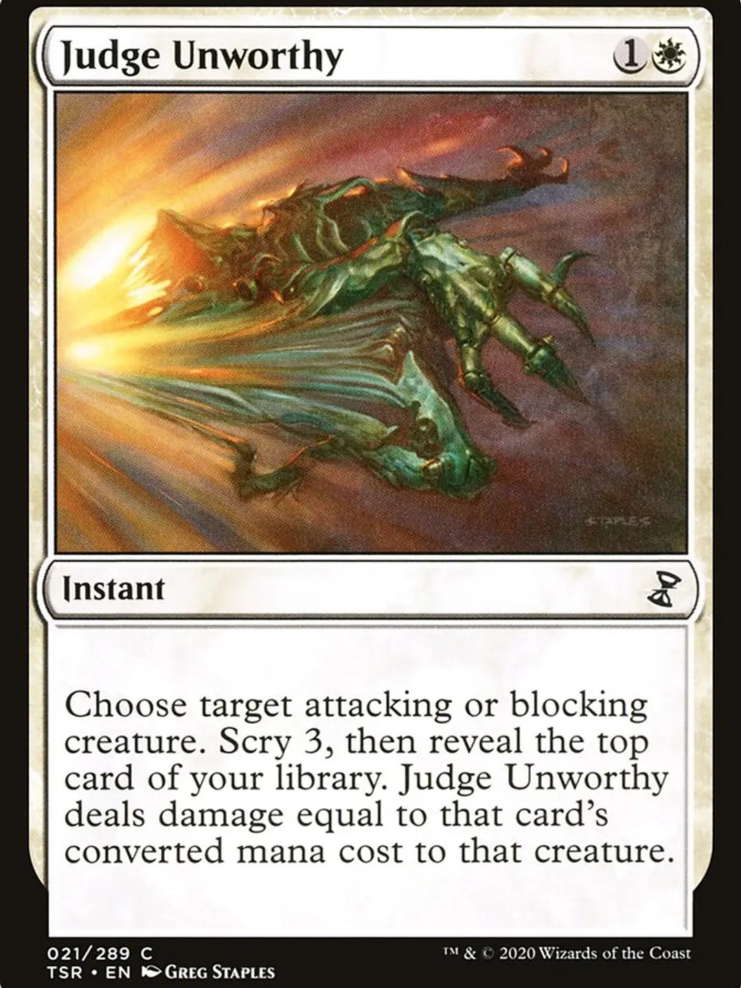 Judge Unworthy (Time Spiral Remastered) 1