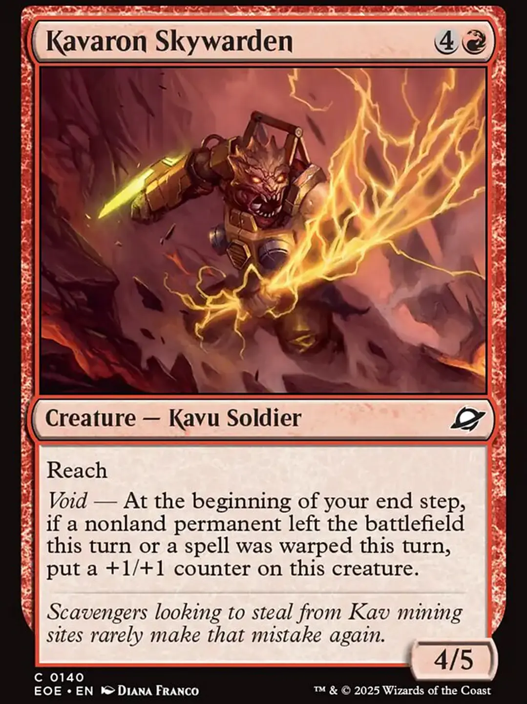 Kavaron Skywarden (Edge of Eternities) 1