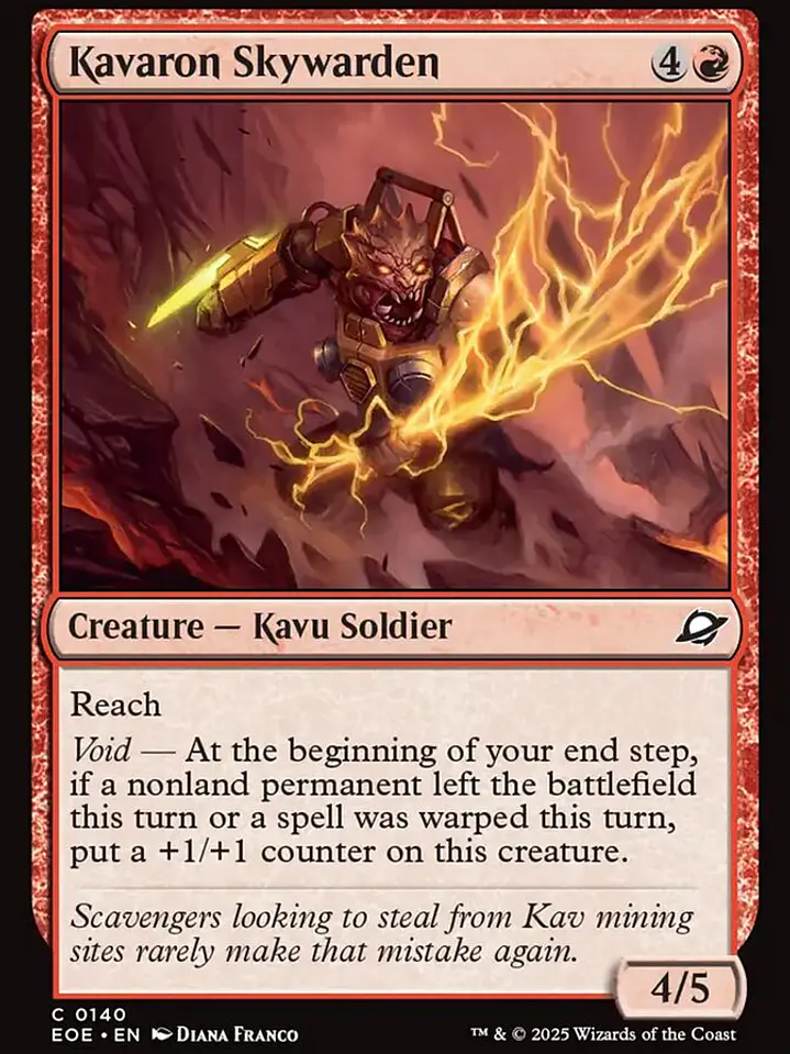 Kavaron Skywarden (Edge of Eternities) 1
