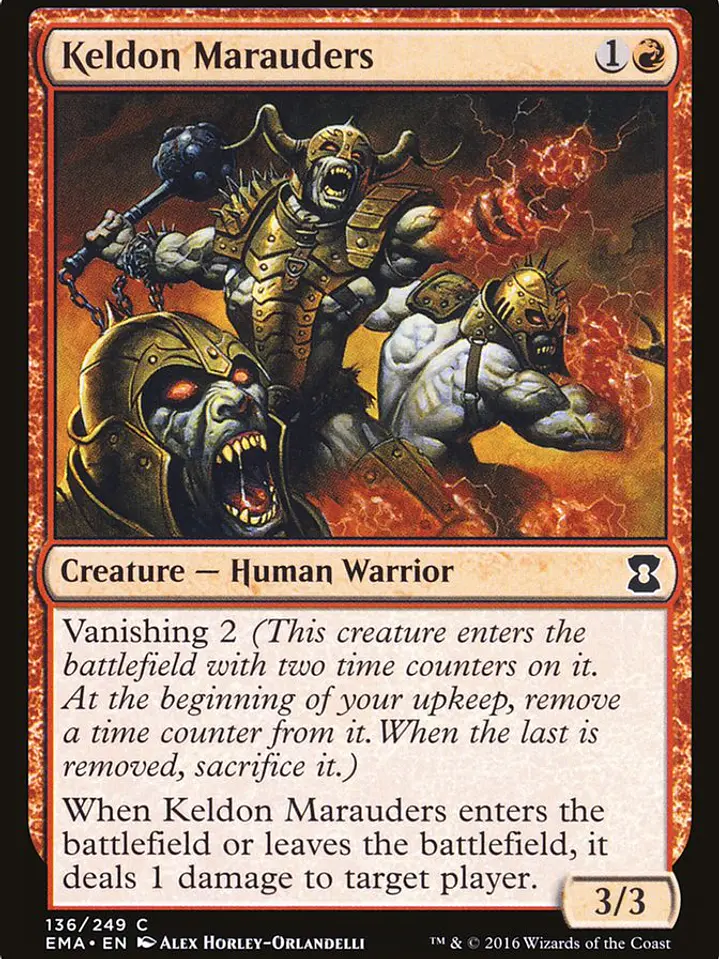 Keldon Marauders (Eternal Masters) 1