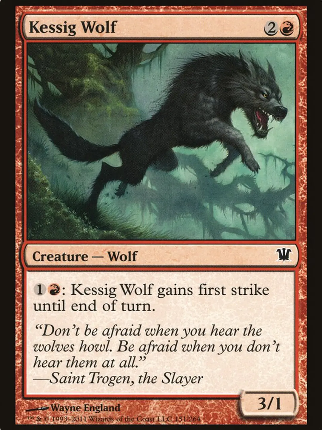 Kessig Wolf (Innistrad) 1